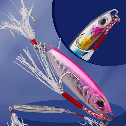 1PC 30/40g Hard Fishing Lure 4-7cm Full Water Bait 8 Bright Colors Barbed Hook Floating High Quality Attract Fishs