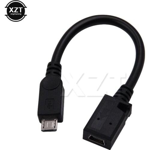 1pcs Mini USB to Micro USB port M/F new Connector Adapter Cable UniversalCompatible with 1.1 and 1.0 Devices