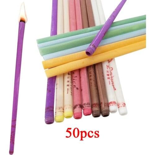 10-50PCS Coning Beeswax Natural Ear Candle Ear Candling Therapy Ear Wax Removal Healthy Care Ear Treatment Tools Dropship