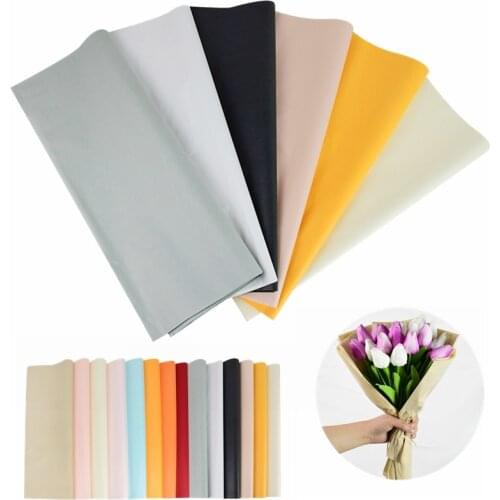 10Sheets 50*70cm DIY Tissue Paper Handmade Craft Paper Flower Gift Packaging Decoration Wedding Festival Party Wrapping Supplies