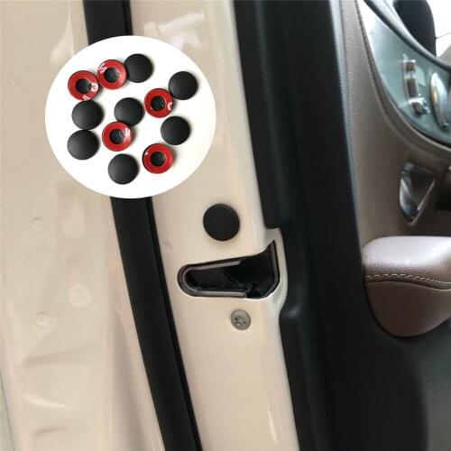 12pcs/Lot Car Door Lock Screw Protector Cover For DAIHATSU Kopen Copen DN Trec Compagno Pro U-Space D-base PICO Terios Sirion