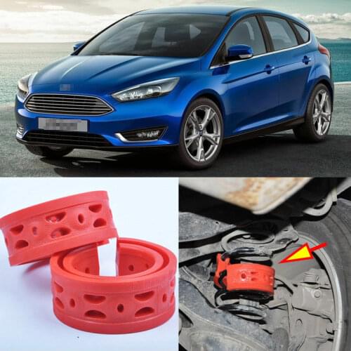 2pcs Rear Air Suspension Shock Bumper Spring Coil Cushion Buffer For Ford Focus