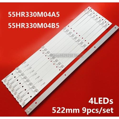 5SET=45PCS led backlight for TCL 55A950C 55A880C 55N3 55P3F 55P3-CUD 55HR330M04A5 4C-LB5504-HR15J 4C-LB5504-HR16