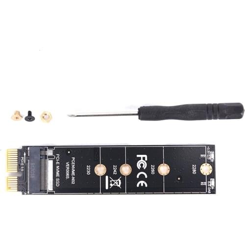 PCIE To M2 Adapter NVMe SSD M2 PCIE X1 Raiser PCI-E PCI Express M Key Connector Supports 2230 2242 2260 2280 M.2 SSD Full Speed