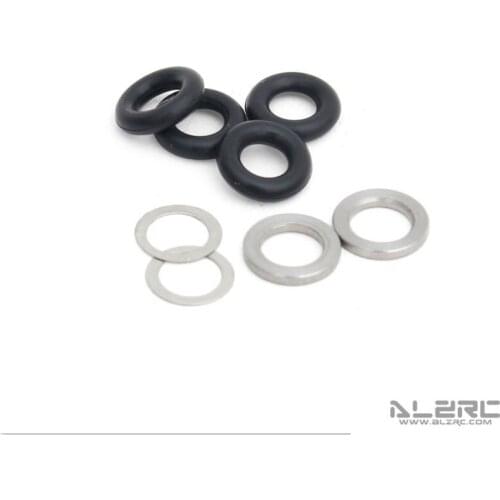 ALZRC N-FURY T7 FBL 3D FancyRC Helicopter Tail Rotor Spindle Shaft Damper Rubber Accessories TH19012-SMT6