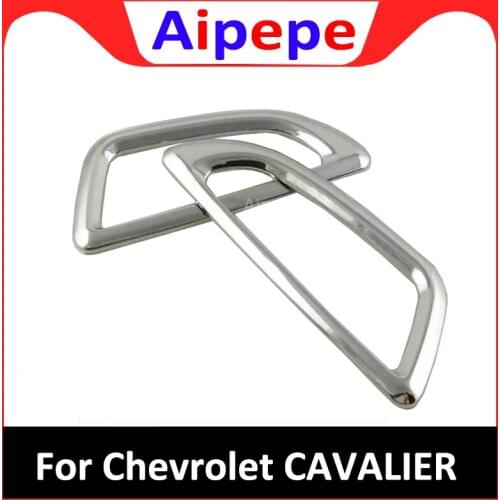 Car Styling For Chevrolet Cavalier 2016 2017 2018 2019 New ABS Chrome Front Side Turn Signal Lamp Light Cover Trim 2pcs Trims