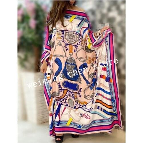 Dress Length 130cm, Bust:130cm New fashion dress for women/lady,Elegant oversized Dress african print dresses for ladies/women