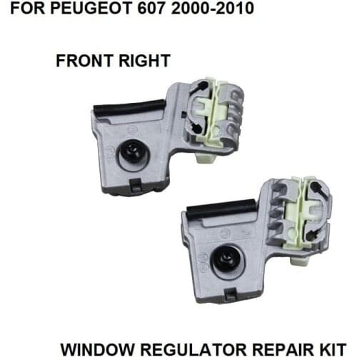 ELECTRIC WINDOW METAL CLIPS KIT FOR PEUGEOT 607 ELECTRIC WINDOW REGULATOR CLIP FRONT-RIGHT SIDE NEW 2000-2010