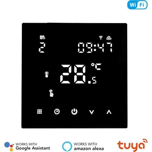 HY607 Intelligent Temperature Controller Mobile Phone APP Voice Remote Control WIFI Electric Floor Heating/Gas Boiler Thermostat