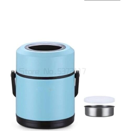 Stainless steel lunch box insulation barrel vacuum super long portable large capacity multi-layer Bento Box