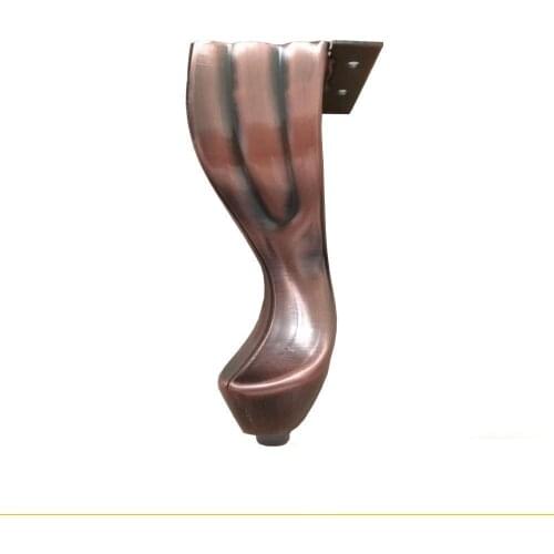Metal Table Leg Bronze Furniture Foot Electroplated Sofa Retro Iron Cabinet Surface Treatment