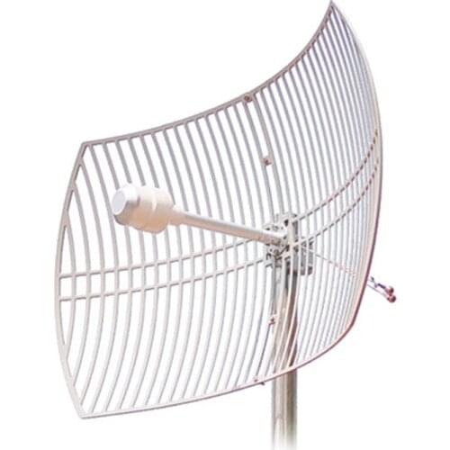 Powerful 3G 4G LTE Parabolic Grid antenna 1700-2700MHz Outdoor Antenna 2X24dBi External ultra long distance Antenna