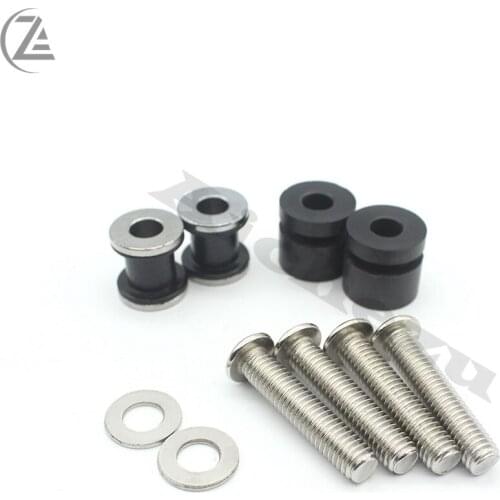 ACZ Motorcycle 1 Set Steel And Chrome Plated Deatchable Backrest Back Rest Docking Hardware Bolt Kit For Harley Breakout FXSB