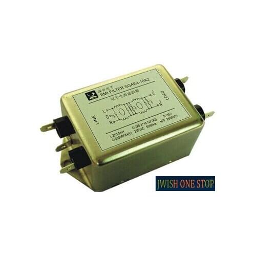 Communication Single-Phase High-Performance Filter SGAE4-10A2 Microcontroller System and Switched-mode Power Supply LED POWER