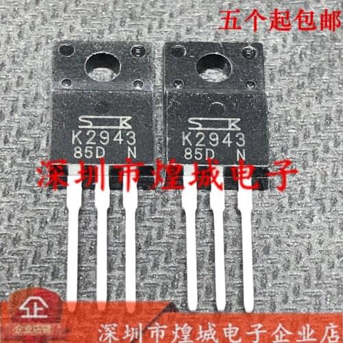 Original 5PCS/ K2943 2SK2943 TO-220F 900V 12A