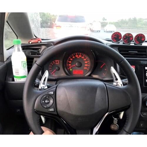 Car Aluminum Steering Wheel Shift Paddle Shifter For Honda Vezel(2015-2017) City(2014-2018) Jazz GK5 Interior Auto Car-styling