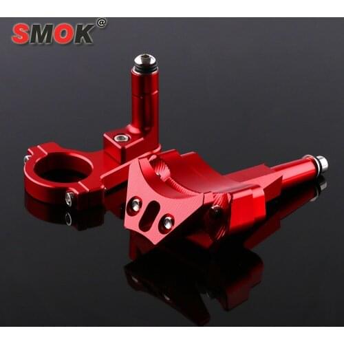 SMOK Stabilizer for Kawasaki Ninja 400 2018 Motorcycle Accessories CNC Aluminum Alloy Steering Damper Mounting Bracket Kits