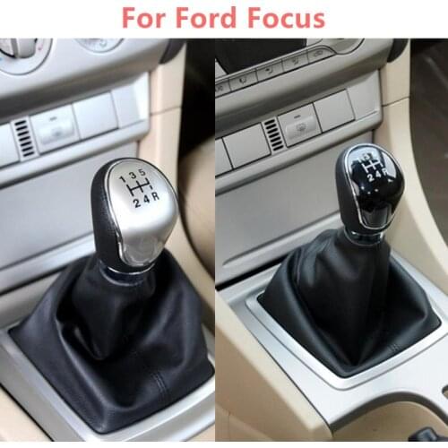 5/6 Speed Manual Car Gear Shift Knob For Ford Focus 2 MK2 MK3 MK4 MK7 FL MONDEO KUGA GALAXY FIESTA Car Styling Accessories