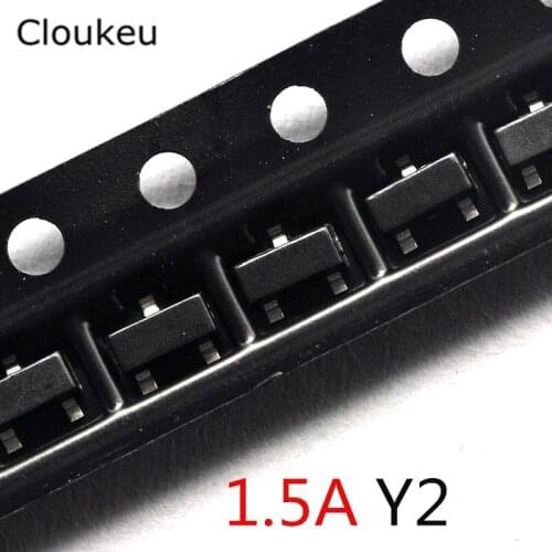 50Pcs SS8550 Y2 SOT-23 1.5A/25V PNP