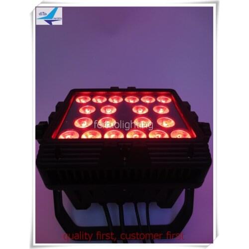 8/lot Outdoor Disco Party Light 20x15w city color wash led rgbwa 5 in 1 dmx project light