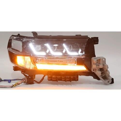 Auto spare parts auto lamps head lamp head light for Toyota Land Cruiser Refit 2016year