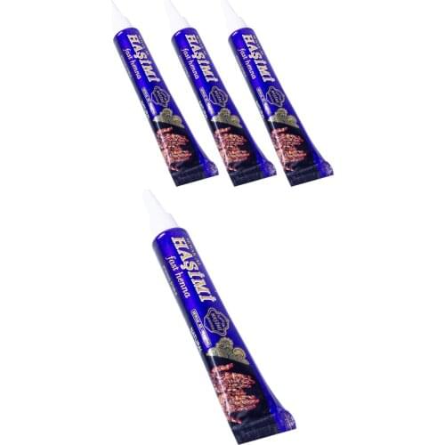 Henna Atölyesi4 Pcs Indian henna Red 50 g хна для мехенди henna bride veil welon