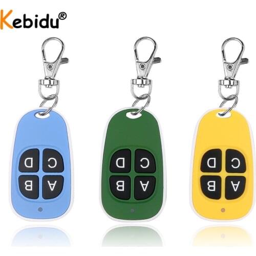 Kebidu 433.92 Mhz Duplicator Copy Code Remote Control Wireless Universal Door Duplicate Key Fob 433MHZ Cloning Gate Garage