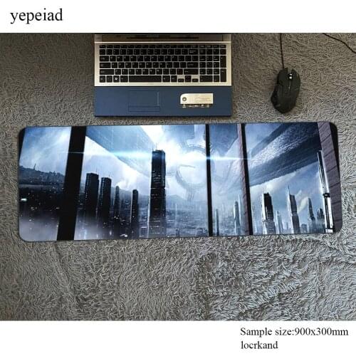 Mass effect mouse pad Natural Rubber mousepads gaming mousepad gamer wrist rest large personalized mouse pads keyboard pc pad