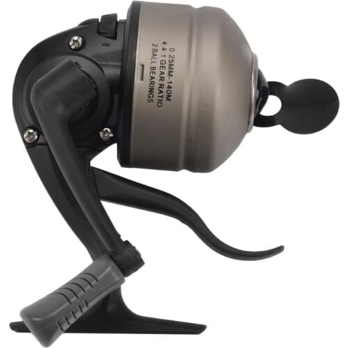 Hot-Black Swallow Spincasting Reel Lure Wheel Fishing Round Fish Reel Fishing Reel Scamper Reel Fish Inner Line Wheel Pesca Spin