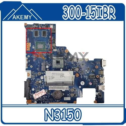 Laptop motherboard For LENOVO 300-15IBR Core SR29F Celeron N3150 NM-A471 5B20K14028 Mainboard Tested 100