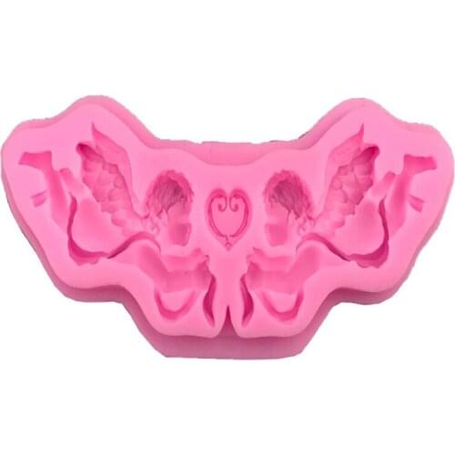 New Cupid Shape DIY Moisturizing Cake Decoration Tool Kitchen Bakery Accessory Silicone European Cake Decorative H314