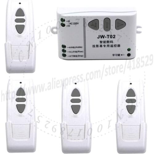 AC 220V wireless remote control switch motor forward and reversing remote control 315Mhz 3 Transmitter + receiver SKU: 5120