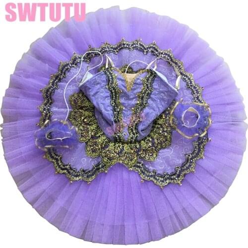 Don Quijote Professional Ballet Tutus Lilac Platter Stage Costume BT8941H Ballerina Nucracker Girls Classical Performance