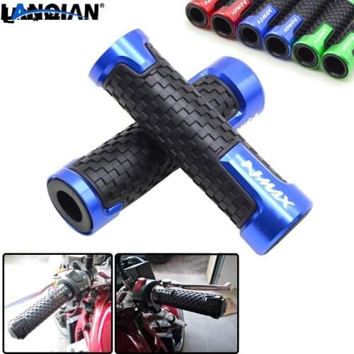 For YAMAHA NMAX 125 155 Motorcycle Handle Grip 7/8''22mm CNC Handlebar Grips NMAX 155 125 2015 2016 2017 2018 2019 Accessories