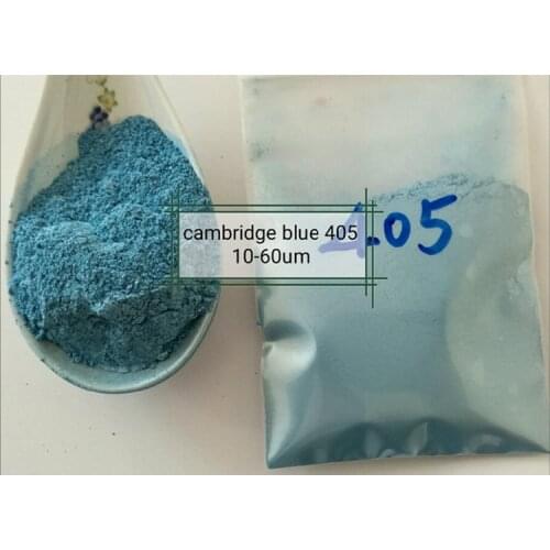 Cambridge blue Pearl pigment, pearlescent pigment , mica pearl powder
