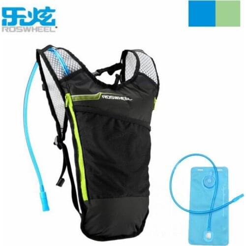 ROSWHEEL Super Lightweight Outdoor Bicycle Cycling Bike Hydration Knapsack 5L Backpack + 2L Water Bladder Bag 2-Colors