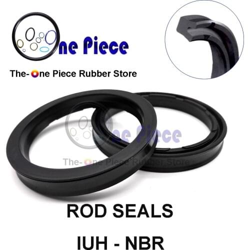 IUH ID=70-100 mm Rod seal hydraulic cylinder parts industry NBR rubber special packing A505 Hammer Breaker air seals