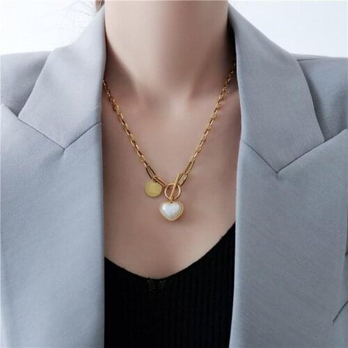 YUN RUO Pearl Necklaces For Women