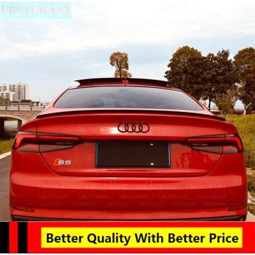 EPFBSQP For Audi A5 2017-2021 Car Rear Trunk Spoiler High Quality ABS Material Primer Color Car Tail Wing Decoration