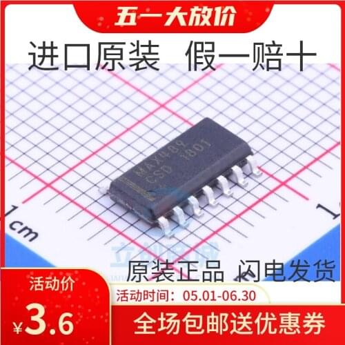 100% New&original MAX489CSD+TMAXIMIC SOP14 MAX489CSD MAX489 In Stock