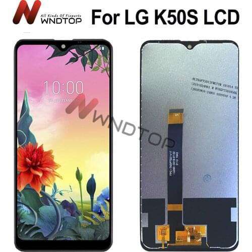 100% Test For LG K50s LCD Play Display Touch Screen Sensor Panel Digiziter Assembly New For LG K50s 2019 X540HM X540 X540EMW LCD