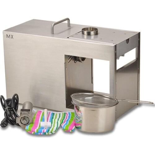 110V 220V Sunflower seeds oil extractor Fully automatic household stainless steel oil press export family hot cold oil presser