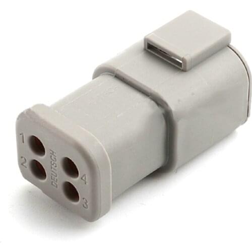 2/5/10/20/50/100sets 4pin auto electric houisng waterproof plug plastic wiring cable connector DTP04-4P-E003