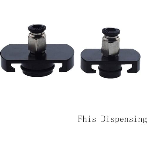 5cc 10cc 30cc 55cc Aluminum Alloy Material Dispensing Parts Barrel Adapter Fitting with O-Ring