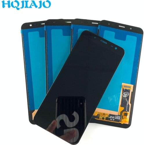 5Piece/lot TFT incell LCD For Samsung J600 J6 2018 LCD Display Touch Screen Digitizer Assembly For Samsung Galaxy J6 J600F