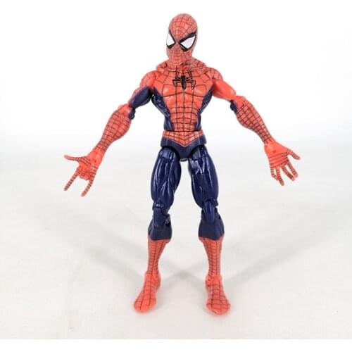 Genuine Marvel Superhero Spider-man Super Joint Movable Action Figure Toy Spider Man Children Gifts Collectible