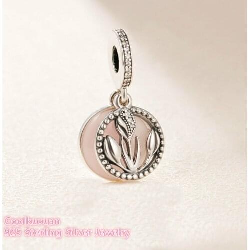 2019 Valentines Day 925 Sterling Silver International Womens Day Dangle Charm Fit Original Pandora Charms Bracelet DIY jewelry