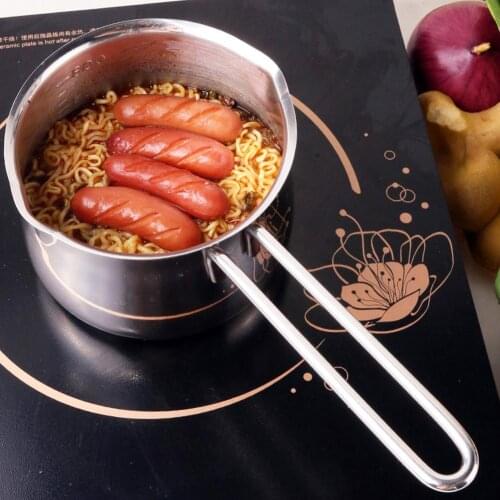 Frying Pan Panela Mini Heating Pot Saucepan Flat Bottom Induction Cooker Egg Soup Milk Pan Flat-bottomed Tencere ollas de cocina