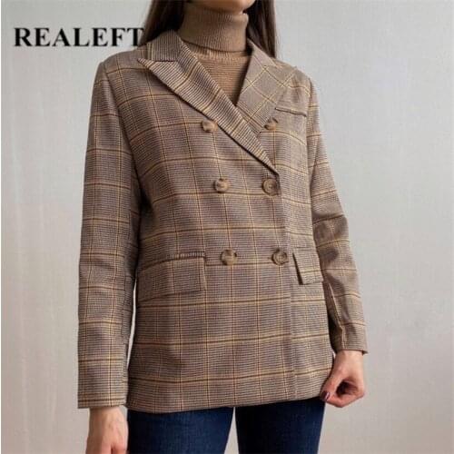 REALEFT Women's Office Blazers