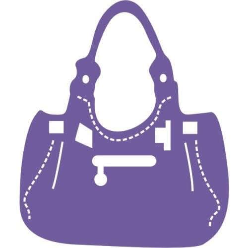 Metal Lady bag paper die cutting dies for Scrapbooking/DIY Easter wedding Halloween Easter card